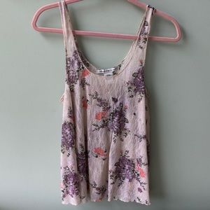 American Rag lace tank top